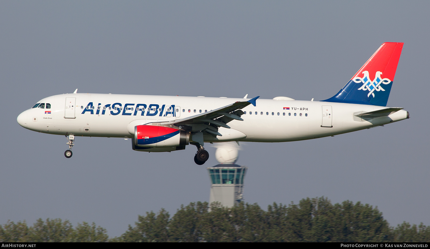 Aircraft Photo of YU-APH | Airbus A320-232 | Air Serbia | AirHistory.net #483149