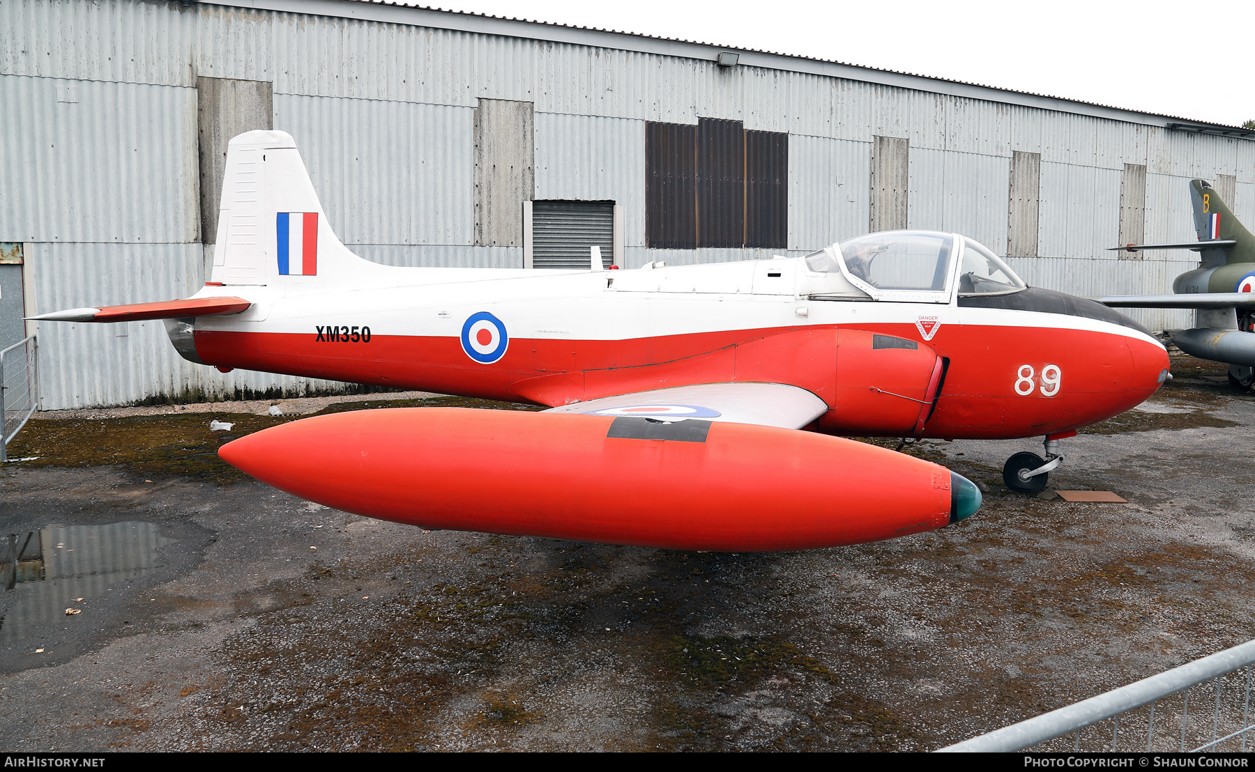 Aircraft Photo of XM350 | Hunting P.84 Jet Provost T3A | UK - Air Force | AirHistory.net #483155