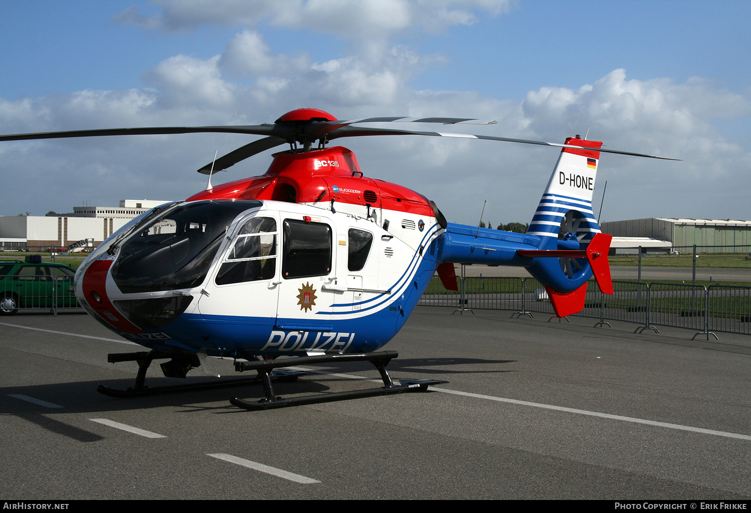 Aircraft Photo of D-HONE | Eurocopter EC-135P-2 | Polizei Hamburg | AirHistory.net #483160