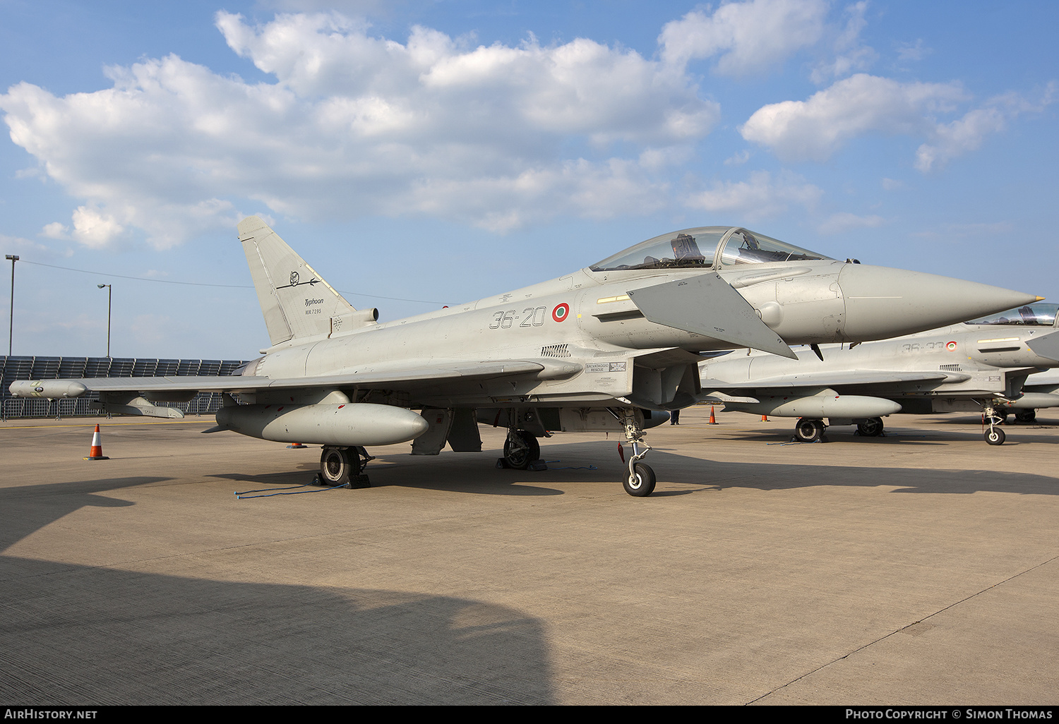 Aircraft Photo of MM7295 | Eurofighter EF-2000 Typhoon S | Italy - Air Force | AirHistory.net #483191