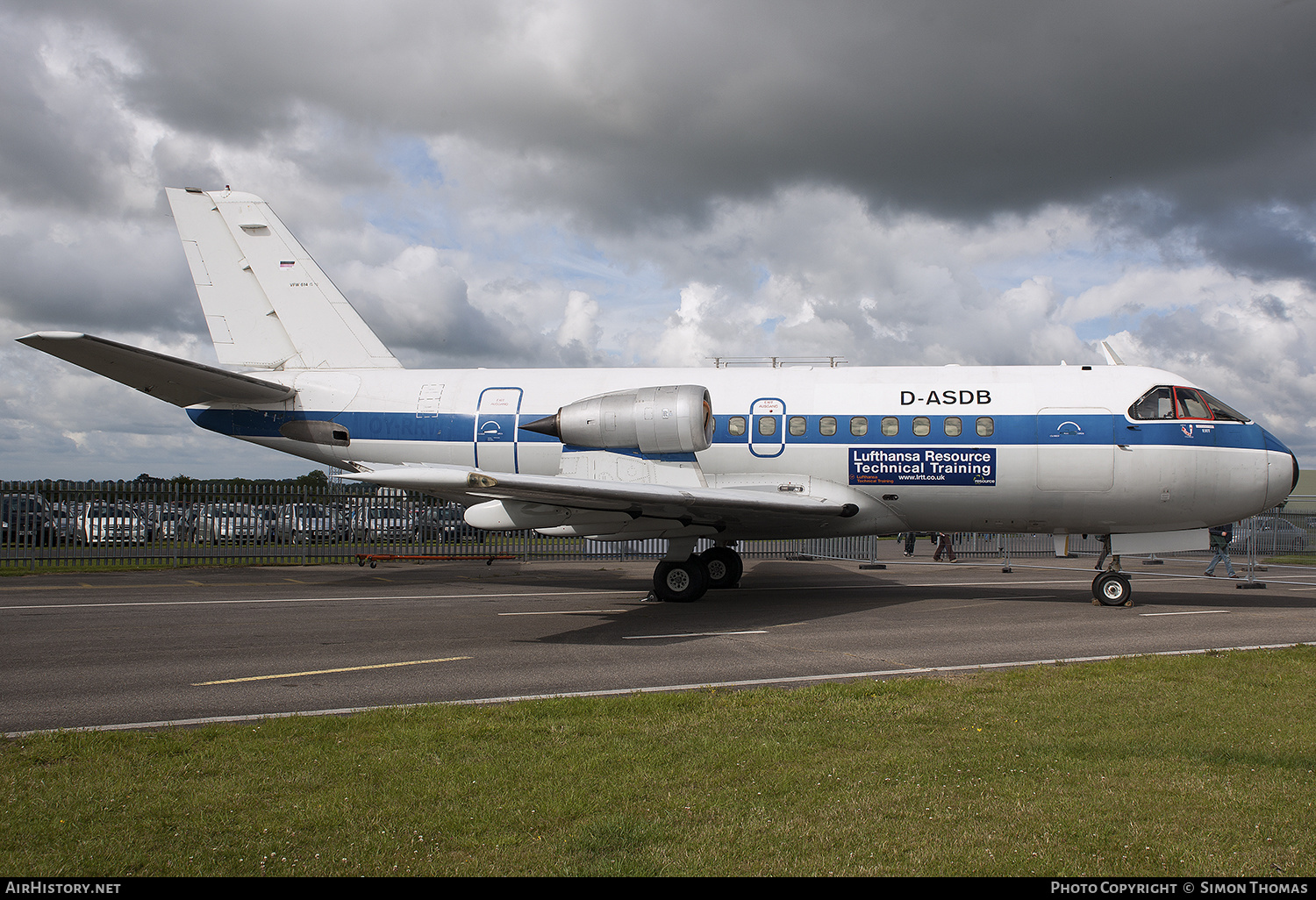 Aircraft Photo of D-ASDB | VFW-Fokker VFW-614 | Lufthansa Technik | AirHistory.net #483192