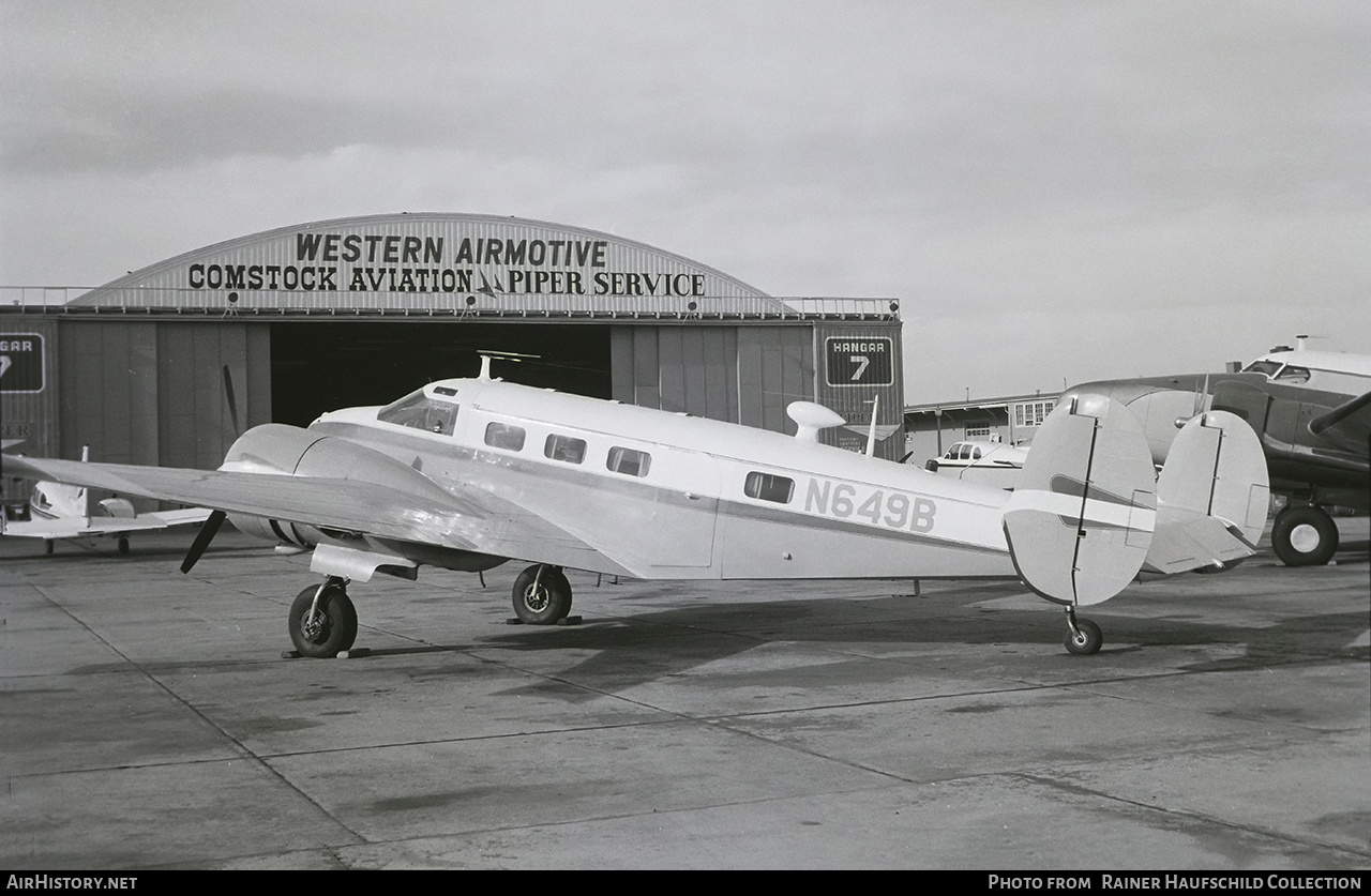 Aircraft Photo of N649B | Beech D18S | AirHistory.net #483203