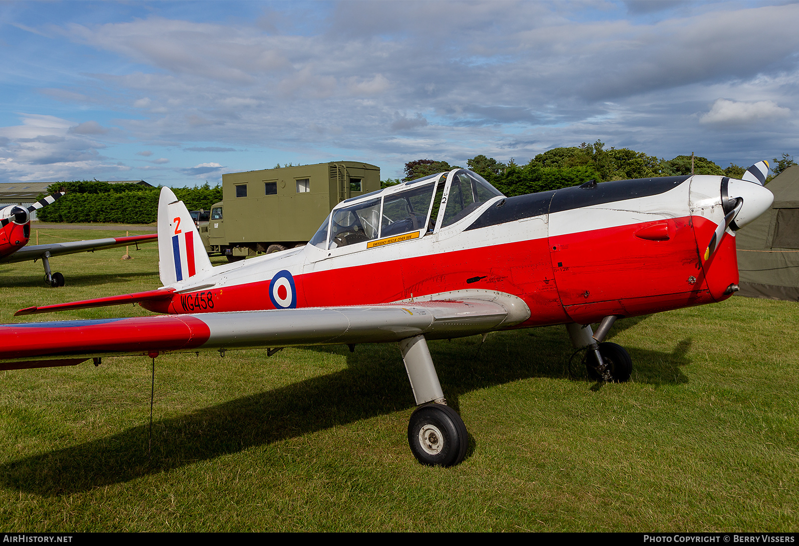 Aircraft Photo of G-CLLI / WG458 | De Havilland DHC-1 Chipmunk T10 | UK - Air Force | AirHistory.net #483214