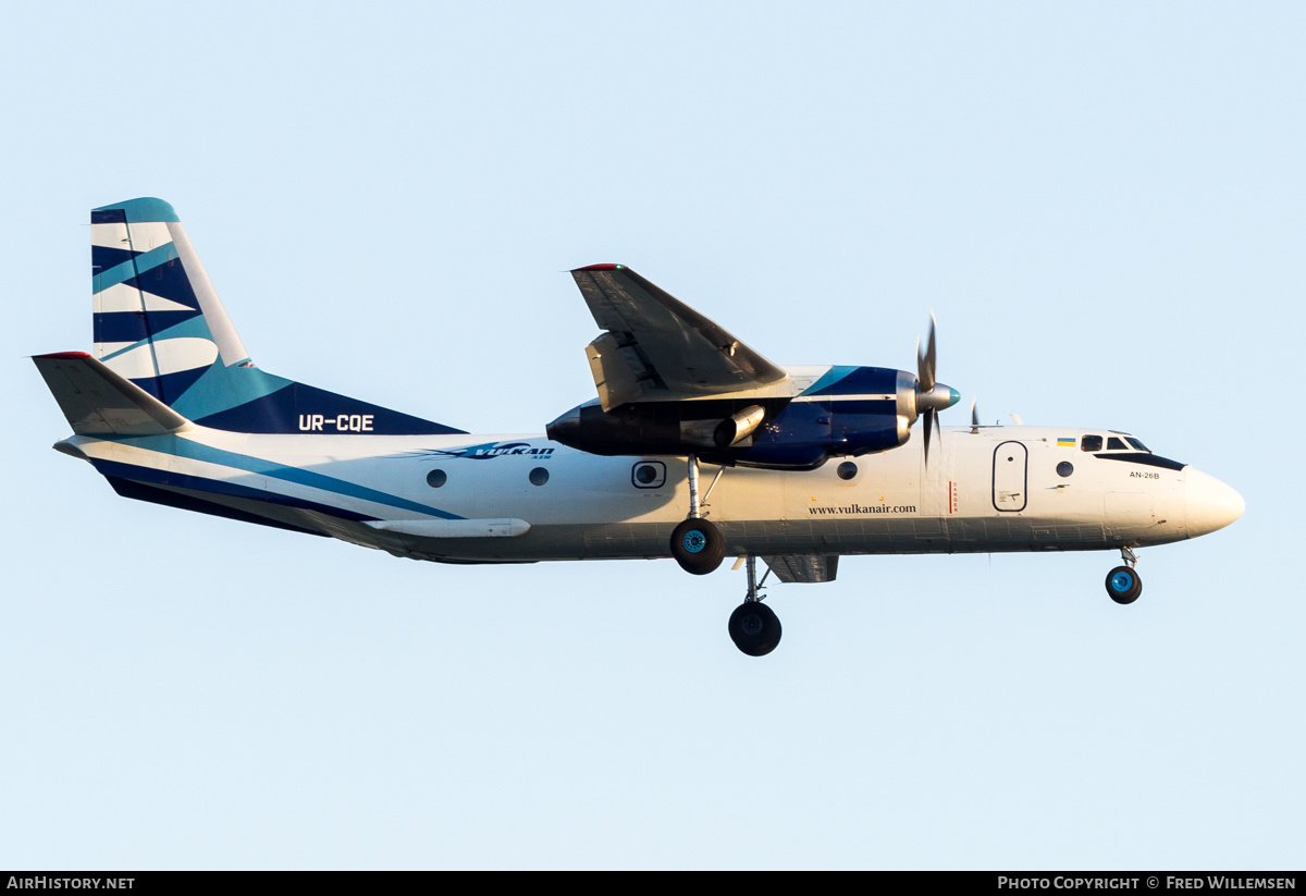 Aircraft Photo of UR-CQE | Antonov An-26B | Vulkan Air | AirHistory.net #483237