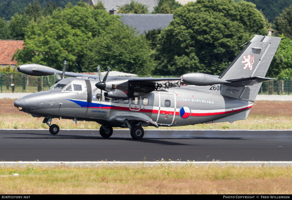 Aircraft Photo of 2601 | Let L-410UVP-E20 Turbolet | Czechia - Air Force | AirHistory.net #483239