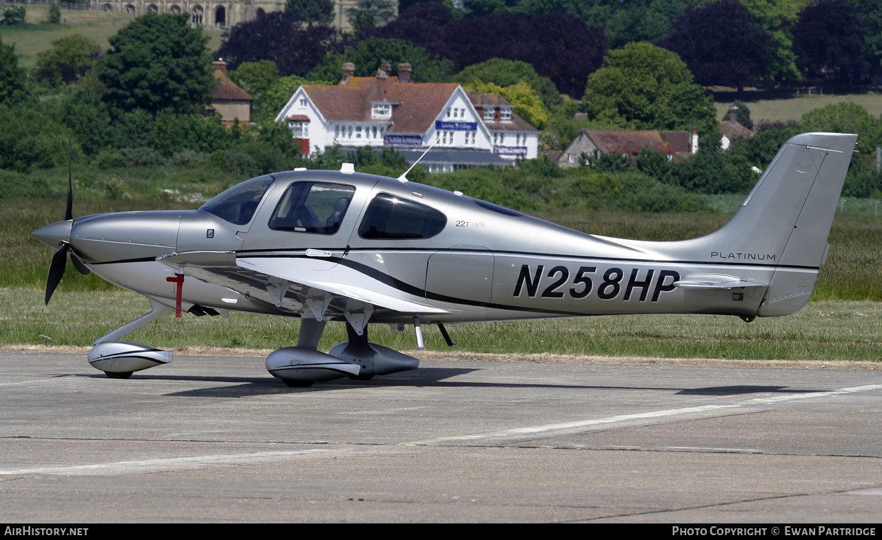 Aircraft Photo of N258HP | Cirrus SR-22T G6-GTS Platinum | AirHistory.net #483240