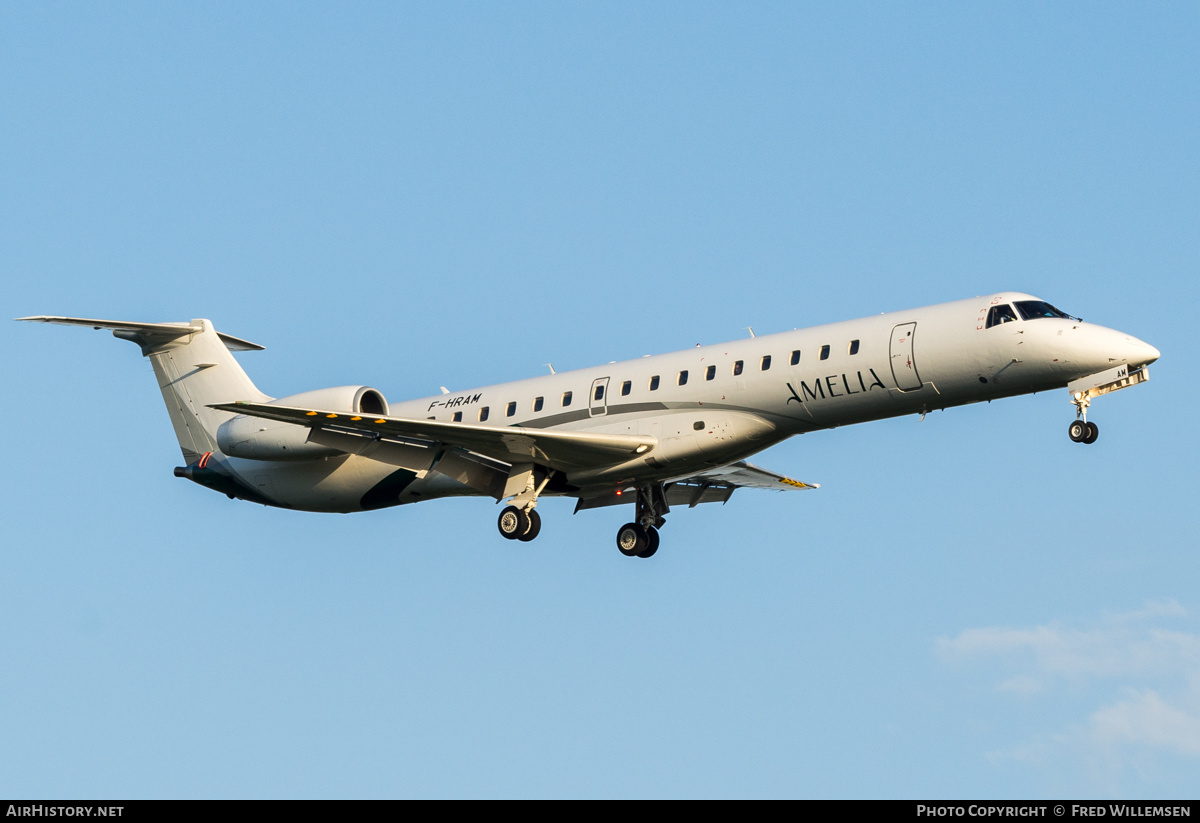 Aircraft Photo of F-HRAM | Embraer ERJ-145LU (EMB-145LU) | Amelia | AirHistory.net #483241