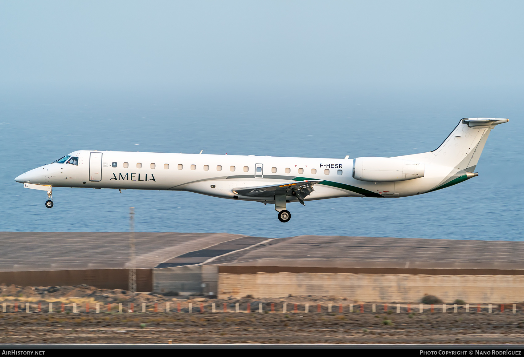 Aircraft Photo of F-HESR | Embraer ERJ-145LI (EMB-145LI) | Amelia | AirHistory.net #483242