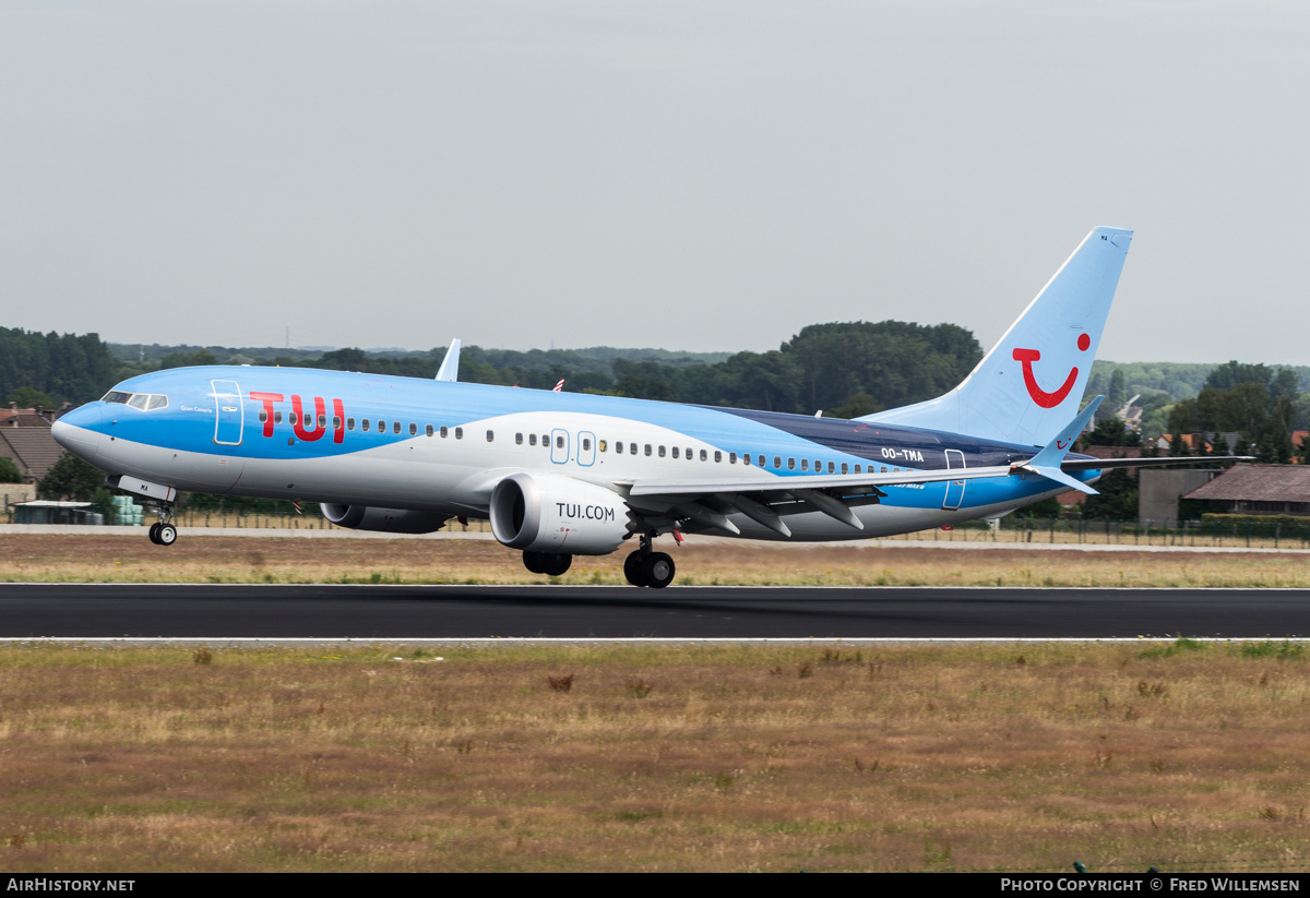 Aircraft Photo of OO-TMA | Boeing 737-8 Max 8 | TUI | AirHistory.net #483256