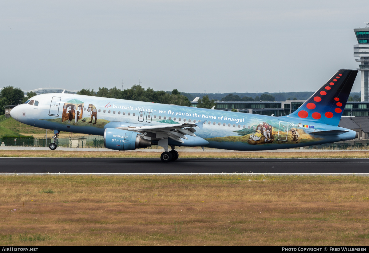 Aircraft Photo of OO-SNE | Airbus A320-214 | Brussels Airlines | AirHistory.net #483257