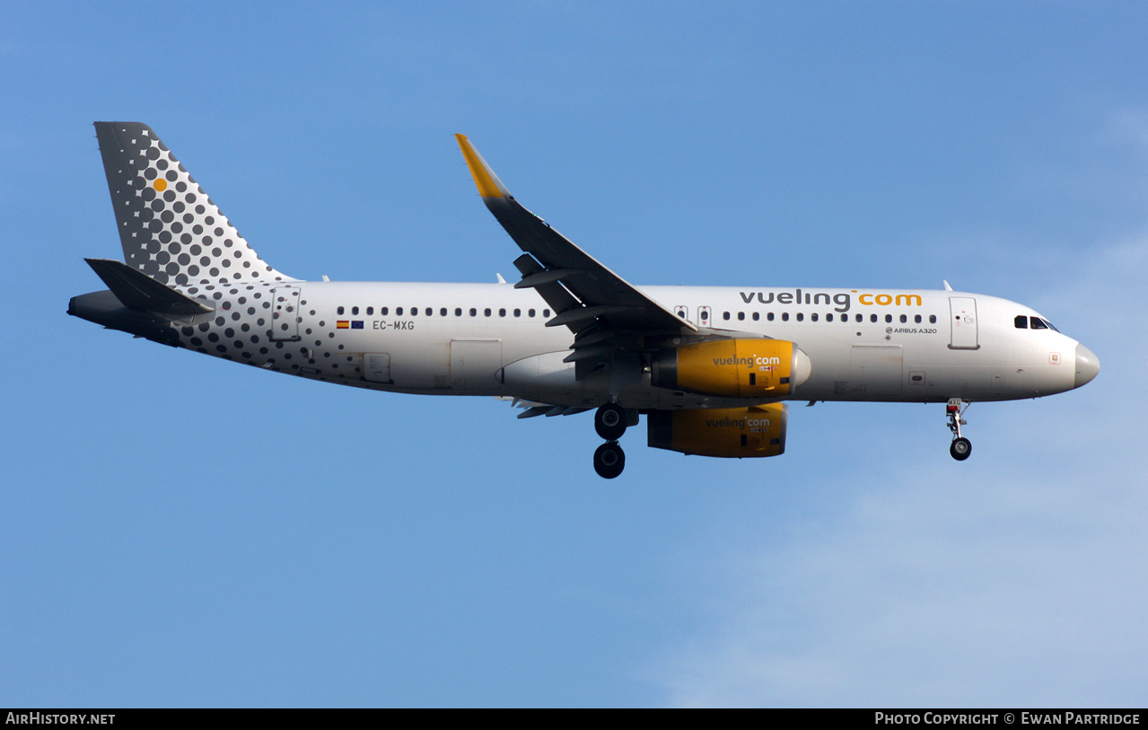 Aircraft Photo of EC-MXG | Airbus A320-232 | Vueling Airlines | AirHistory.net #483261