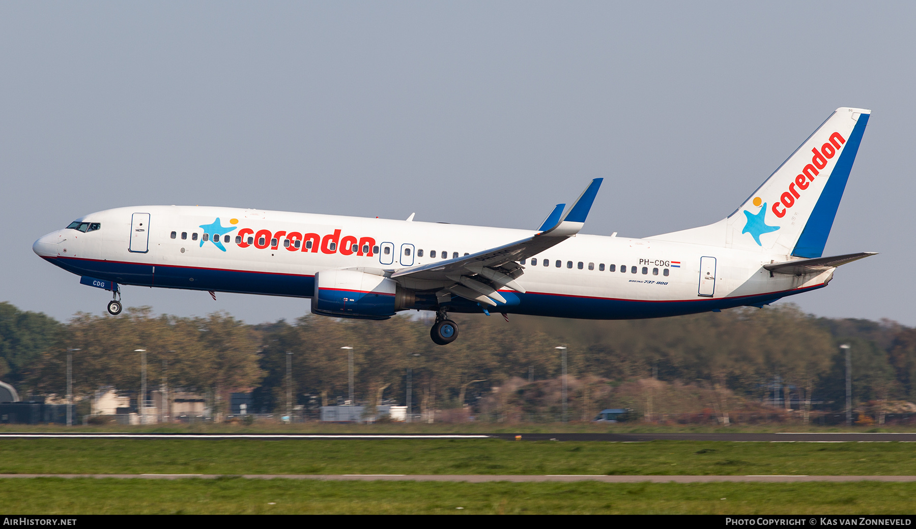 Aircraft Photo of PH-CDG | Boeing 737-86J | Corendon Dutch Airlines | AirHistory.net #483268