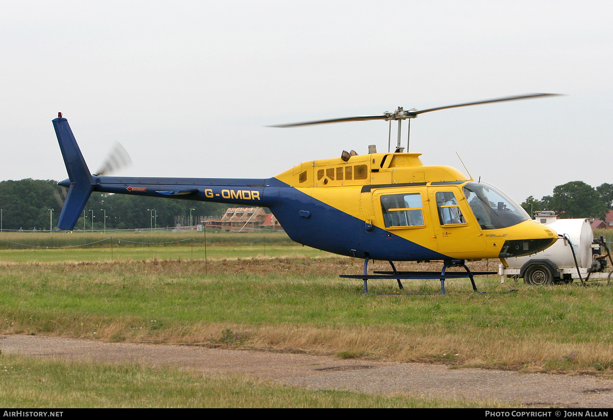 Aircraft Photo of G-OMDR | Agusta AB-206B Jetranger III | AirHistory.net #483295