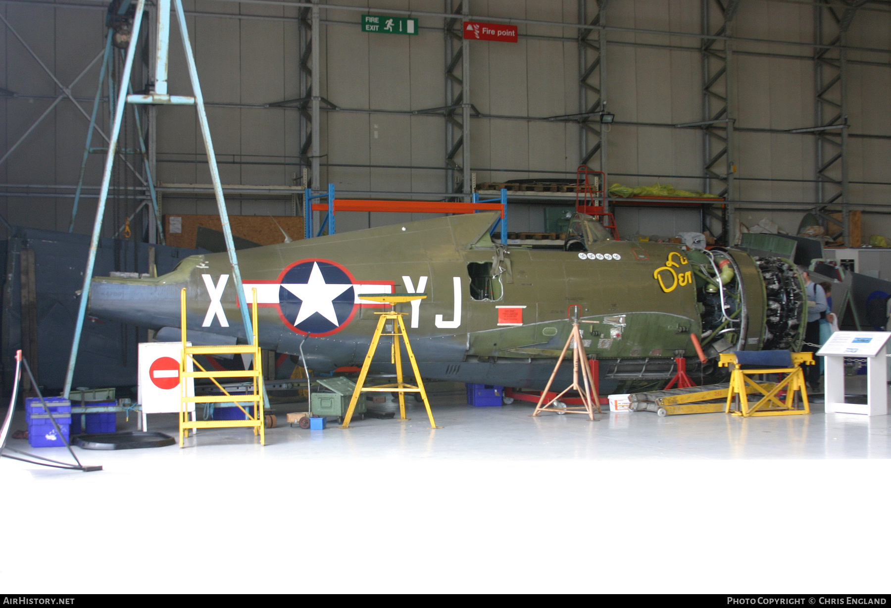 Aircraft Photo of G-CDVX | Republic P-47G Thunderbolt | USA - Air Force | AirHistory.net #483312