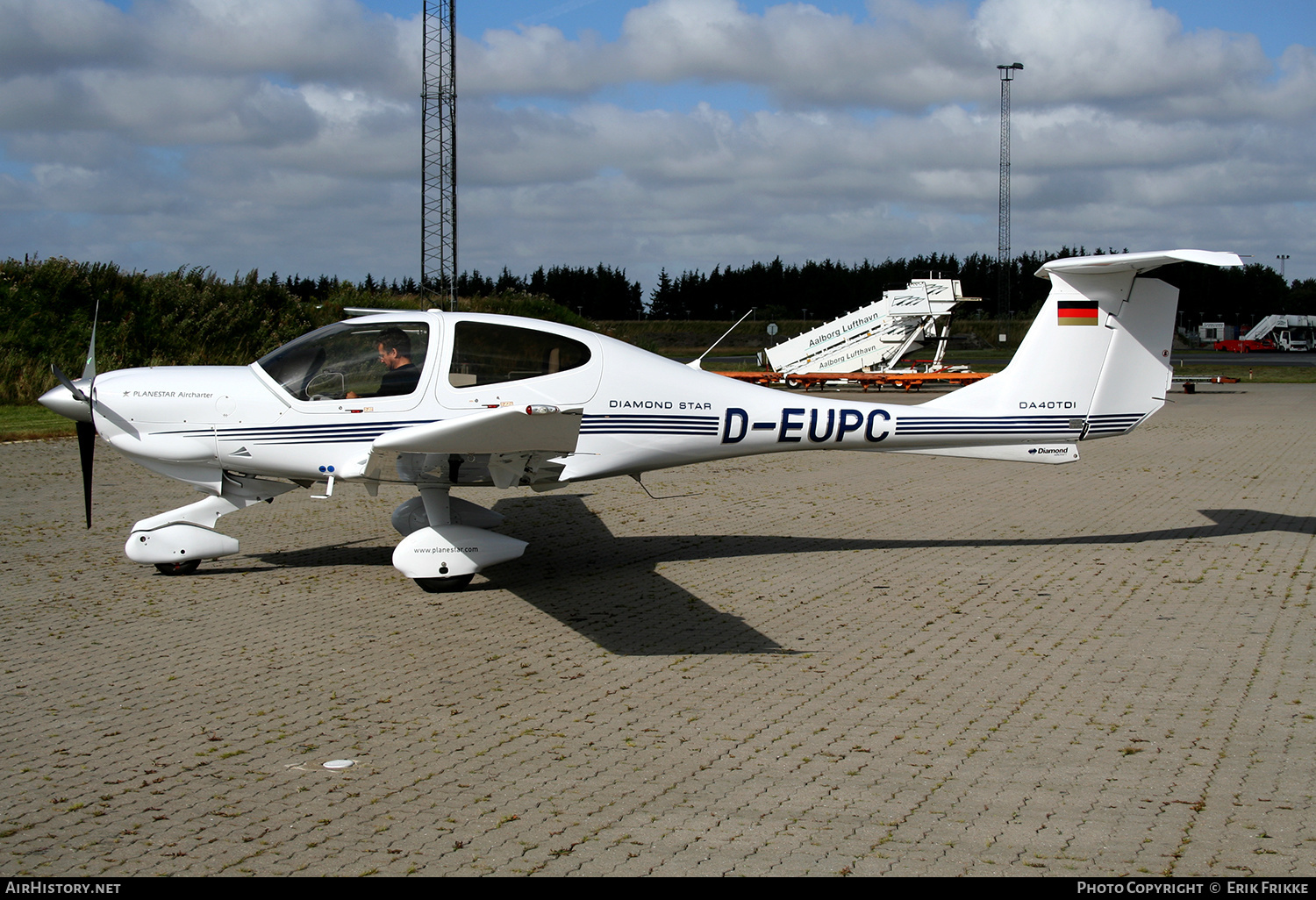 Aircraft Photo of D-EUPC | Diamond DA40D Diamond Star TDI | AirHistory.net #483318