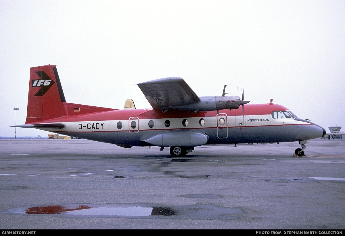 Aircraft Photo of D-CADY | Nord 262A | IFG - Interregional Fluggesellschaft | AirHistory.net #483320