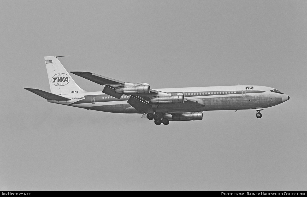 Aircraft Photo of N18712 | Boeing 707-331B | Trans World Airlines - TWA | AirHistory.net #483330