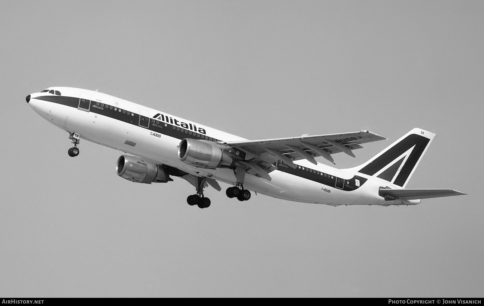 Aircraft Photo of I-BUSB | Airbus A300B4-203 | Alitalia | AirHistory.net #483332