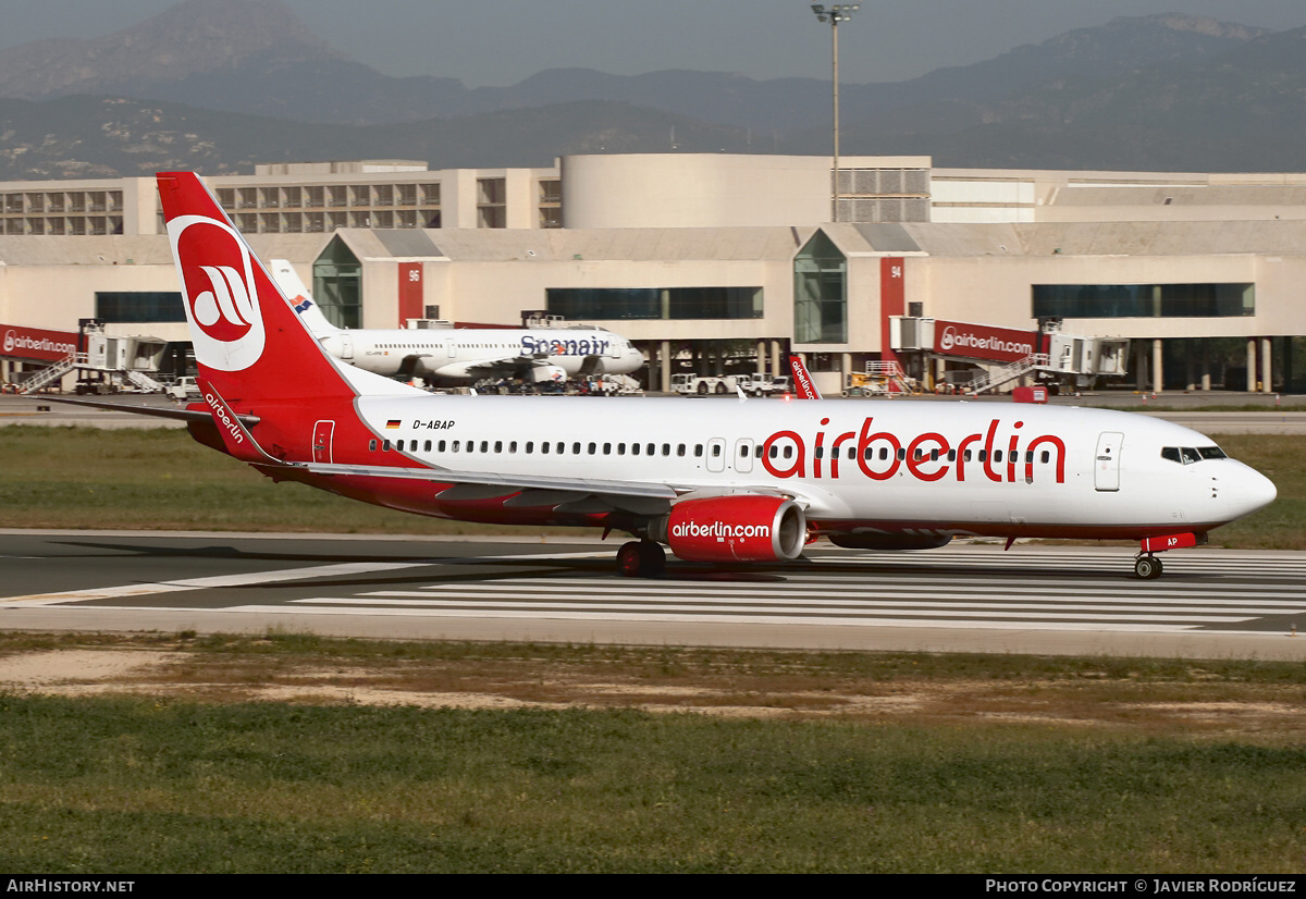 Aircraft Photo of D-ABAP | Boeing 737-86J | Air Berlin | AirHistory.net #483337