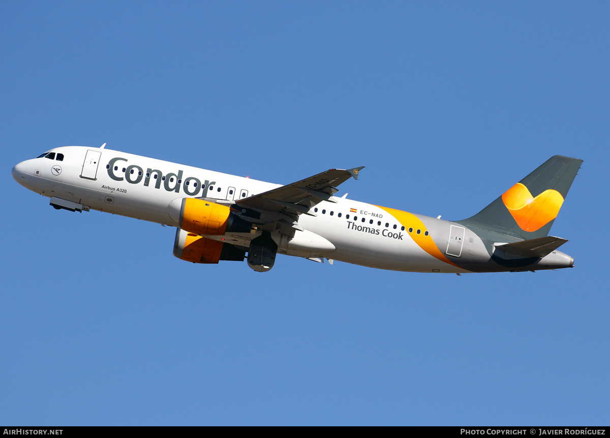 Aircraft Photo of EC-NAD | Airbus A320-212 | Condor Flugdienst | AirHistory.net #483343