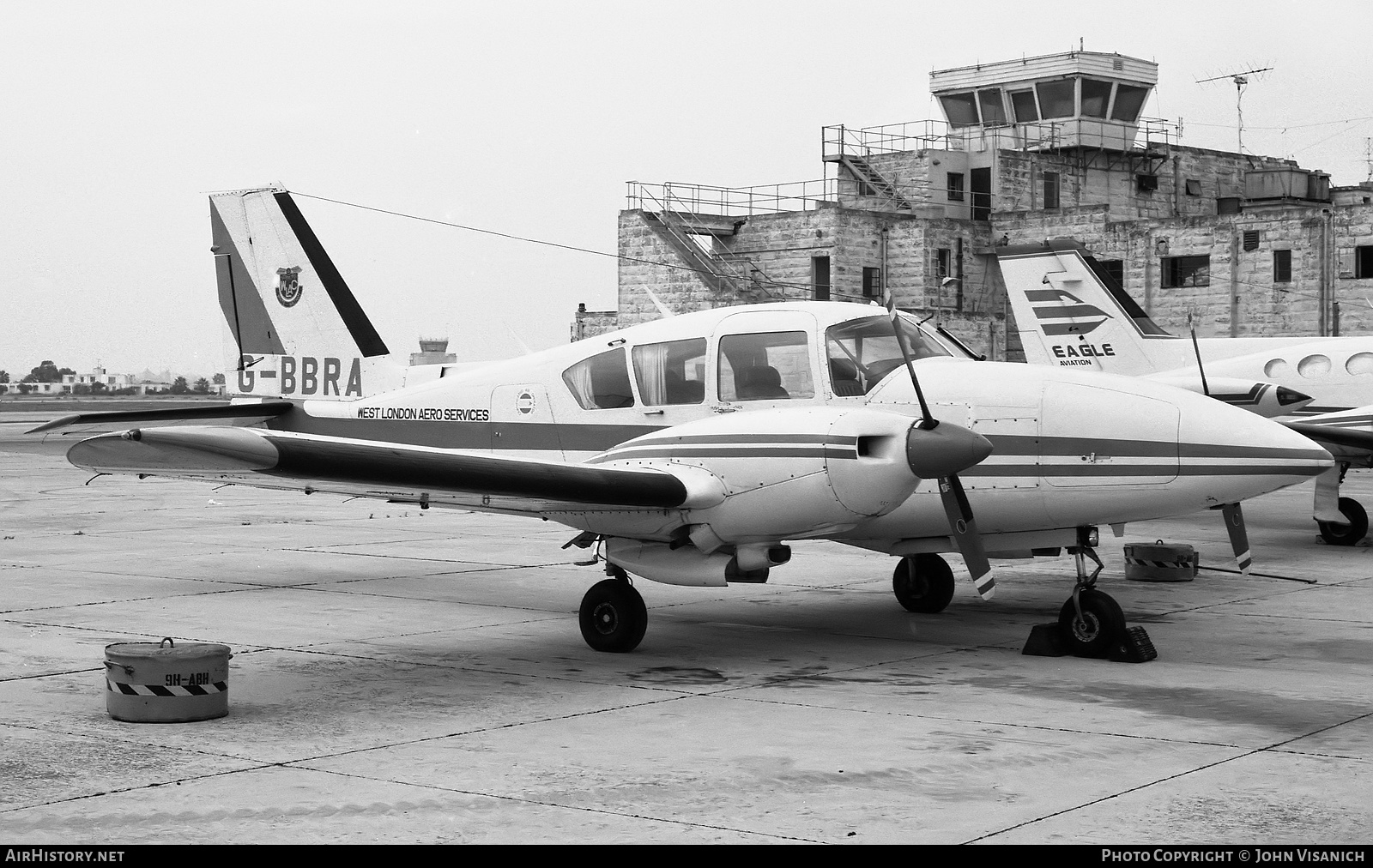 Aircraft Photo of G-BBRA | Piper PA-23-250 Aztec | West London Aero Services | AirHistory.net #483347