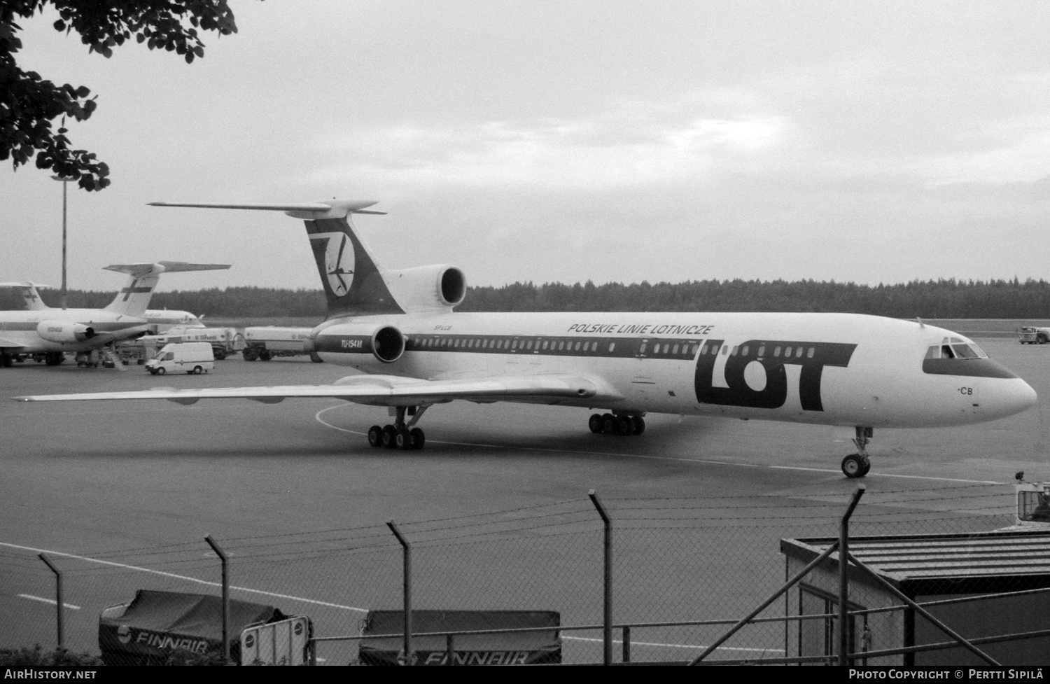 Aircraft Photo of SP-LCB | Tupolev Tu-154M | LOT Polish Airlines - Polskie Linie Lotnicze | AirHistory.net #483363