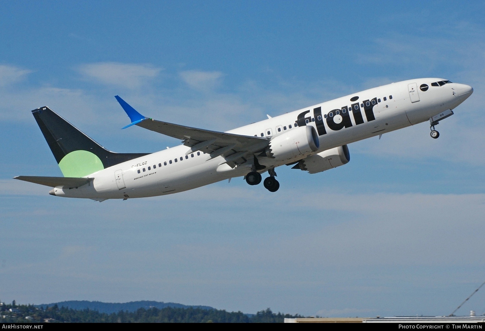 Aircraft Photo of C-FLQZ | Boeing 737-8 Max 8 | Flair Airlines | AirHistory.net #483364
