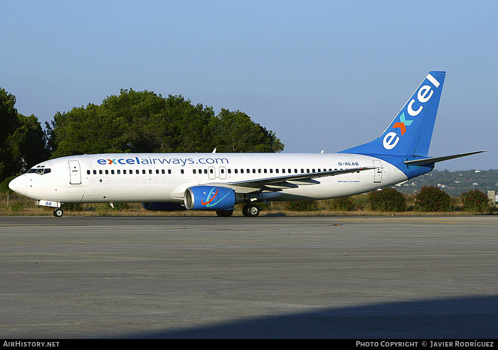 Aircraft Photo of G-XLAB | Boeing 737-8Q8 | Excel Airways | AirHistory.net #483378