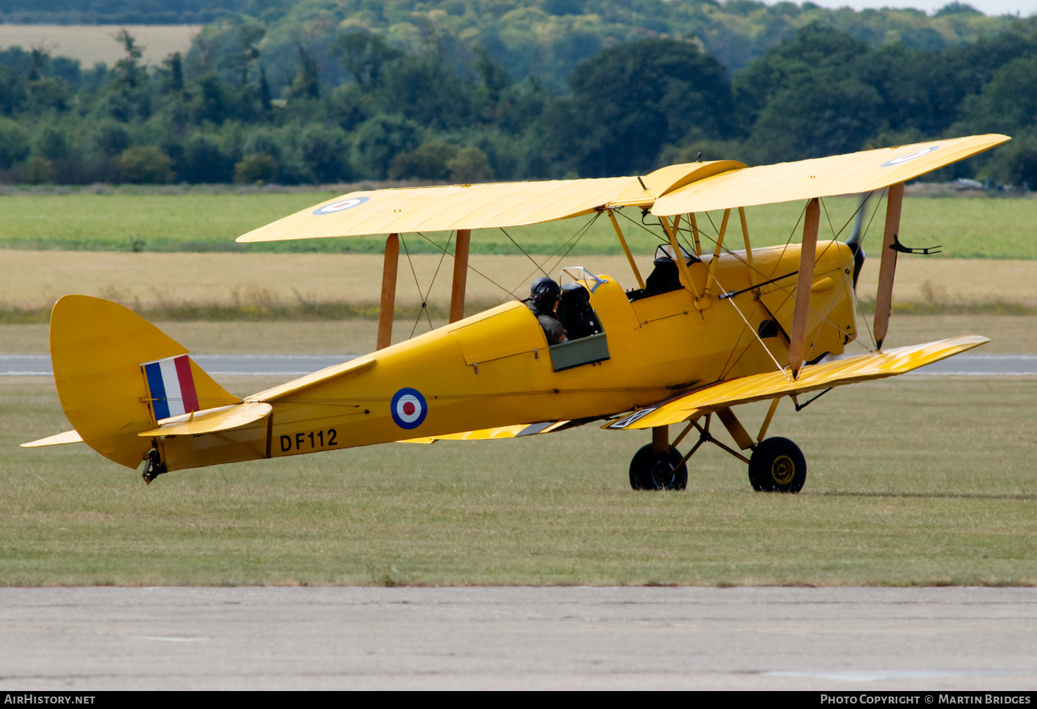 Aircraft Photo of G-ANRM / DF112 | De Havilland D.H. 82A Tiger Moth II | UK - Air Force | AirHistory.net #483397