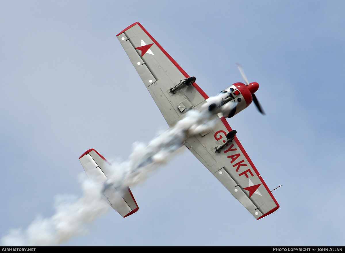 Aircraft Photo of G-YAKF | Yakovlev Yak-52 | AirHistory.net #483409