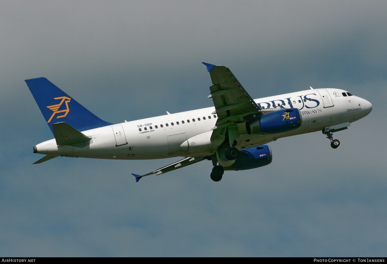 Aircraft Photo of 5B-DBP | Airbus A319-132 | Cyprus Airways | AirHistory.net #483410