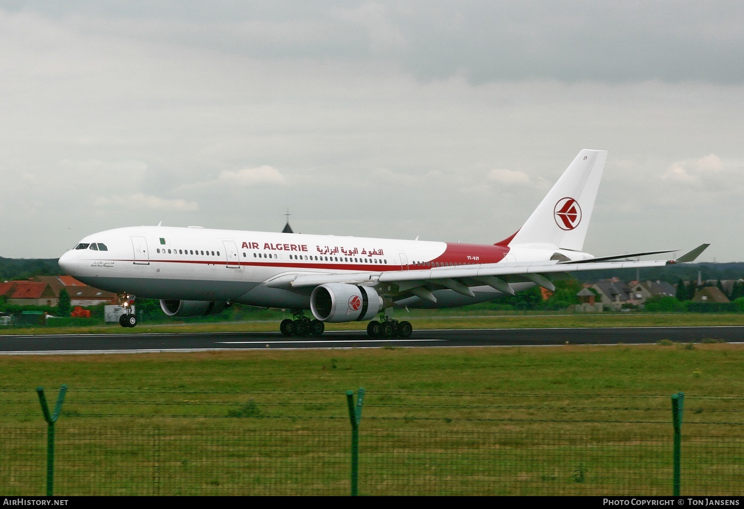 Aircraft Photo of 7T-VJY | Airbus A330-202 | Air Algérie | AirHistory.net #483415