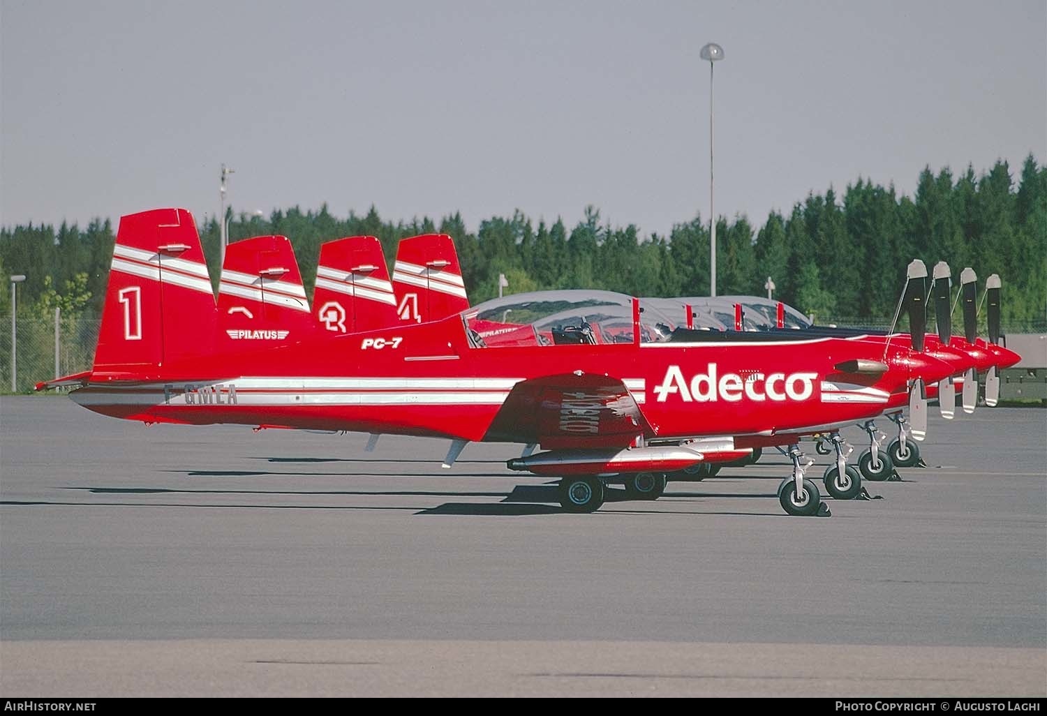 Aircraft Photo of F-GMEA | Pilatus PC-7 | Patrouille Adecco | AirHistory.net #483432