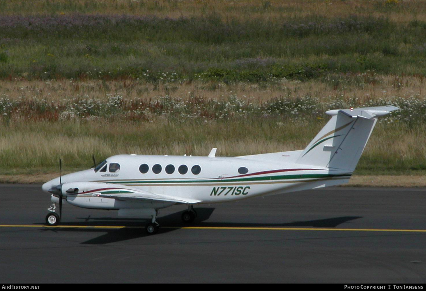 Aircraft Photo of N771SC | Raytheon B200 King Air | AirHistory.net #483451