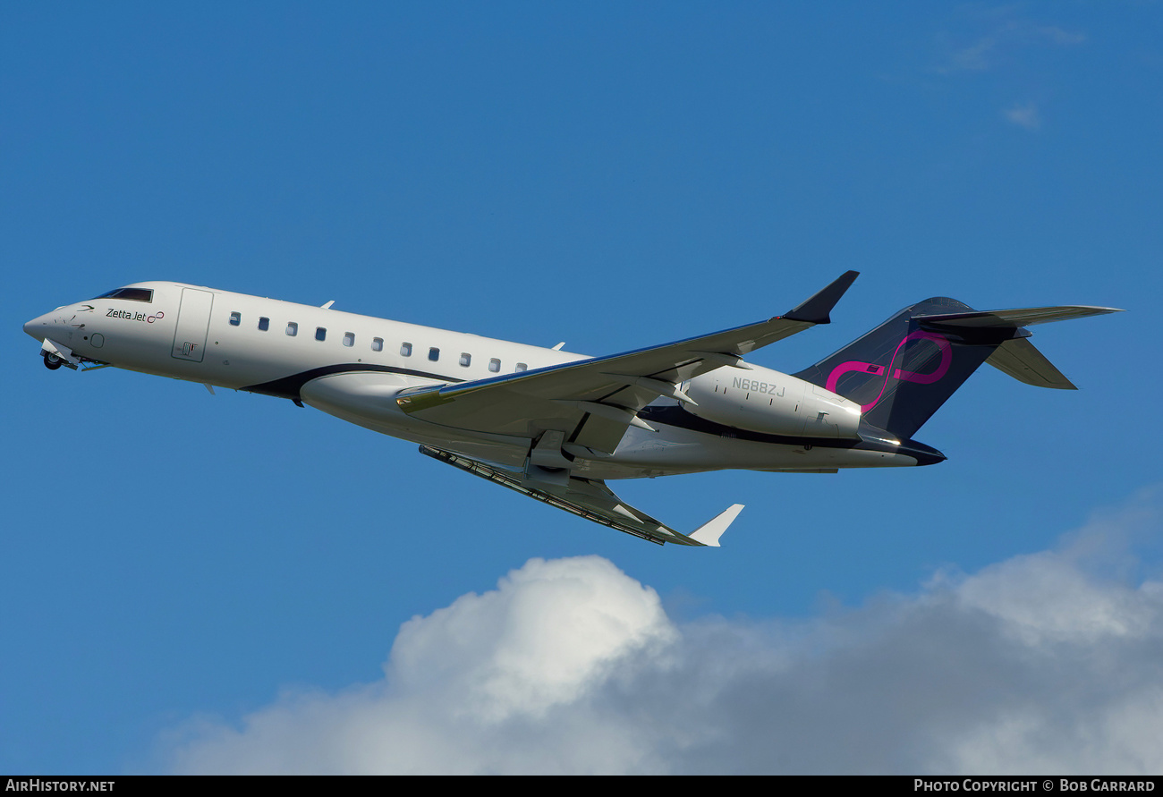 Aircraft Photo of N688ZJ | Bombardier Global 6000 (BD-700-1A10) | Zetta Jet | AirHistory.net #483452