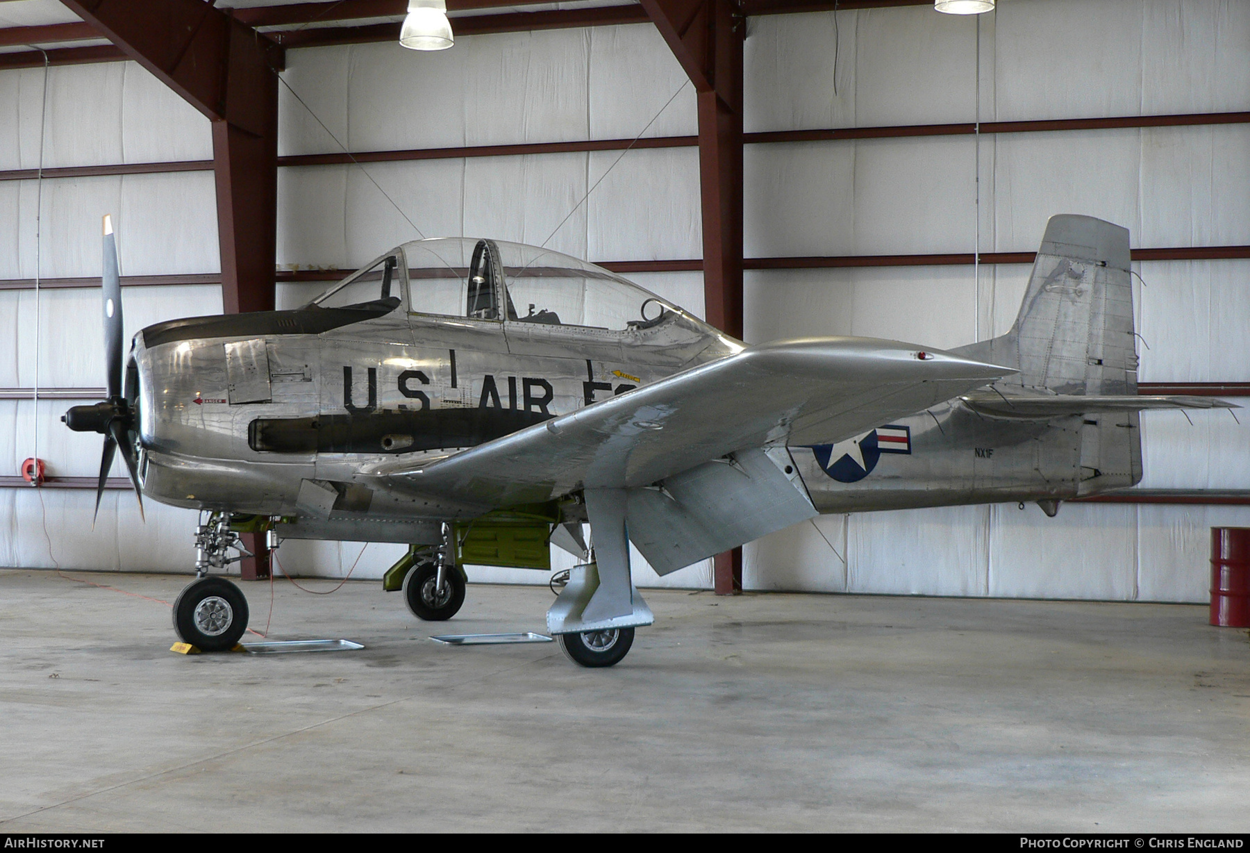 Aircraft Photo of N20CP / NX1F | North American T-28A Nomad | USA - Air Force | AirHistory.net #483457