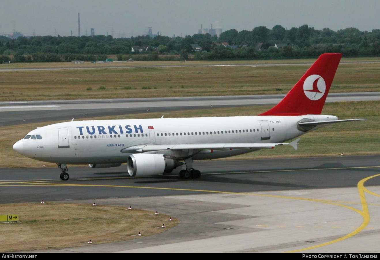 Aircraft Photo of TC-JCY | Airbus A310-304 | Turkish Airlines | AirHistory.net #483460