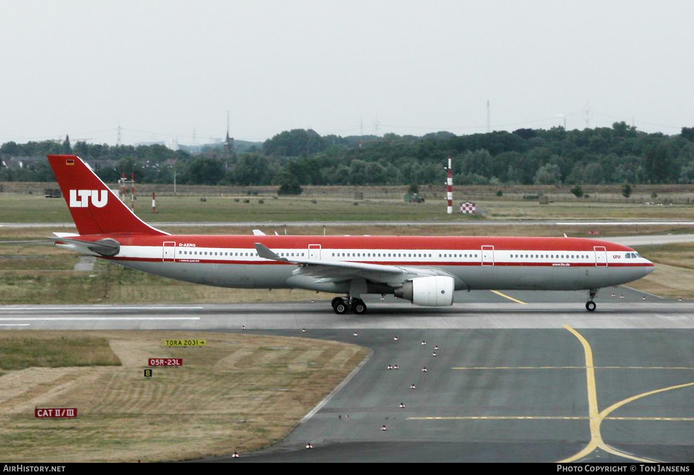 Aircraft Photo of D-AERQ | Airbus A330-322 | LTU - Lufttransport-Unternehmen | AirHistory.net #483461