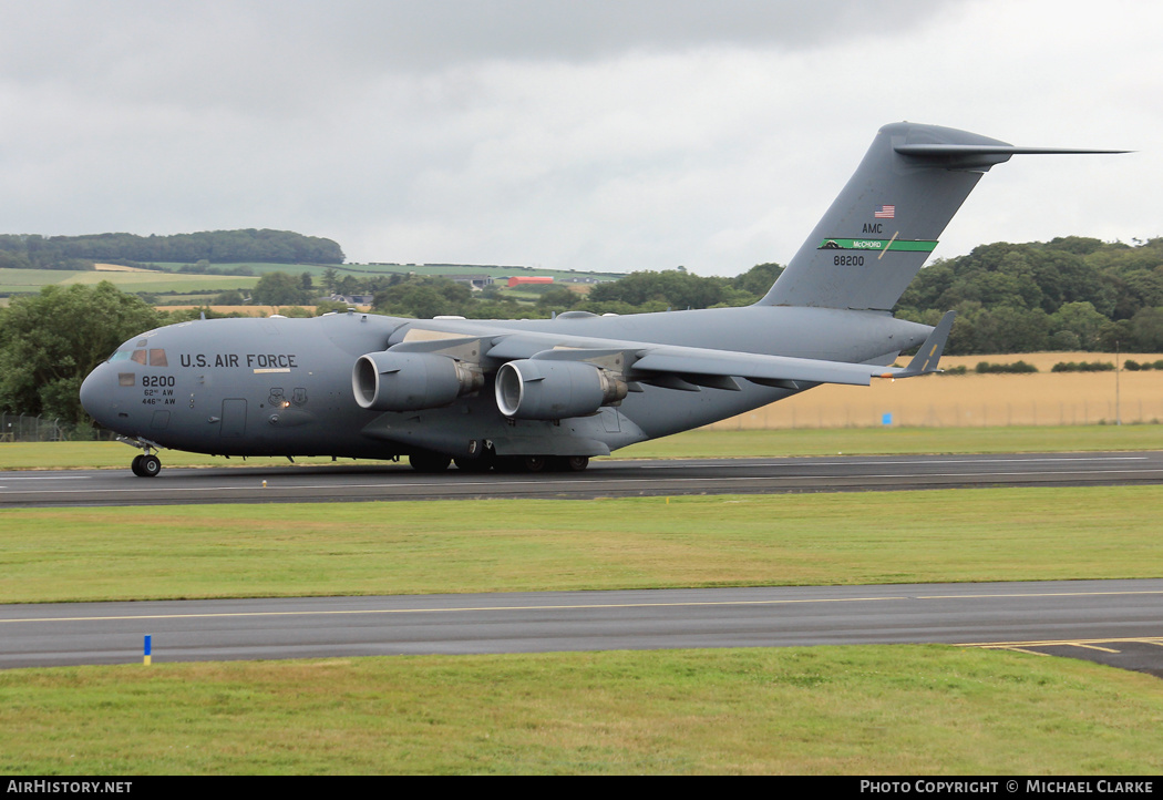 Aircraft Photo of 08-8200 / 88200 | Boeing C-17A Globemaster III | USA - Air Force | AirHistory.net #483471