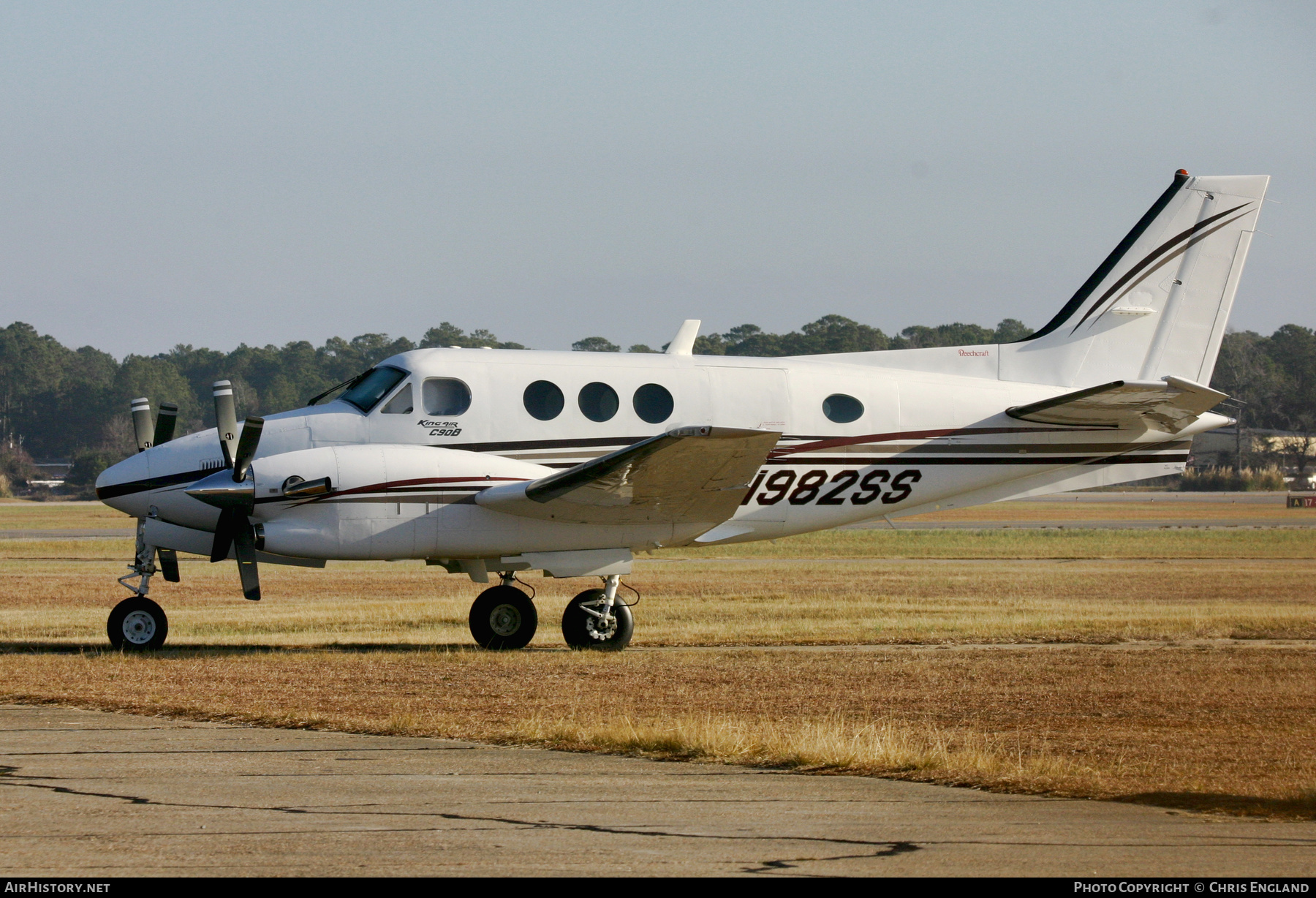 Aircraft Photo of N982SS | Raytheon C90B King Air | AirHistory.net #483475