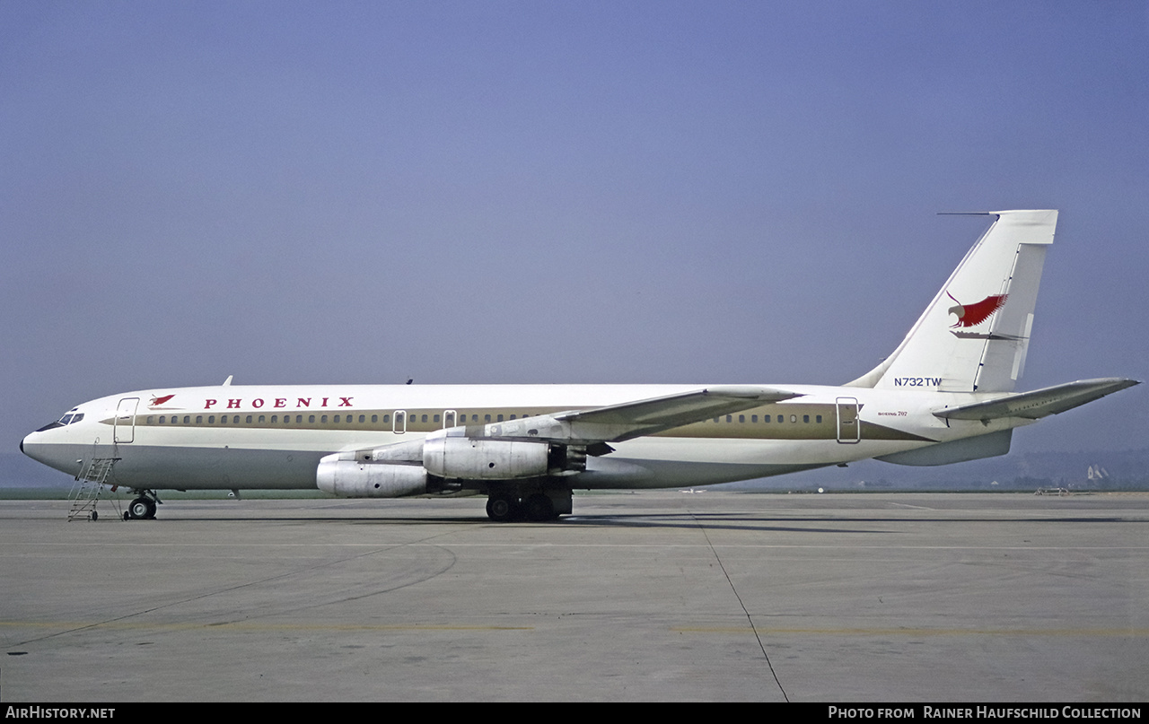 Aircraft Photo of N732TW | Boeing 707-131 | Phoenix Airlines | AirHistory.net #483485