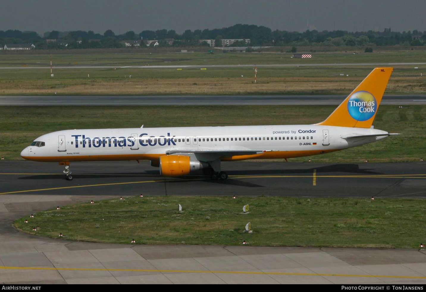 Aircraft Photo of D-ABNL | Boeing 757-230 | Thomas Cook Airlines | AirHistory.net #483496