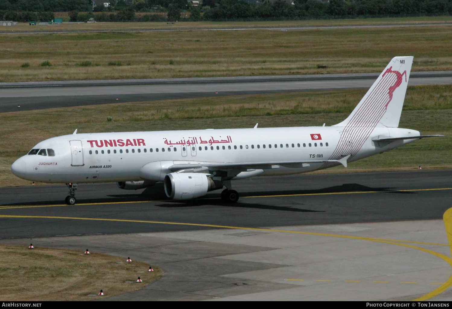 Aircraft Photo of TS-IMI | Airbus A320-211 | Tunisair | AirHistory.net #483511