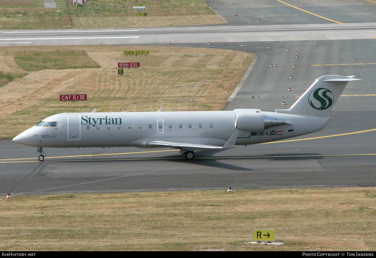 Aircraft Photo of OE-LSD | Bombardier CRJ-200LR (CL-600-2B19) | Styrian Spirit | AirHistory.net #483525