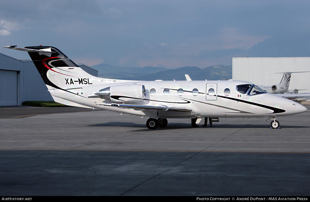 Aircraft Photo of XA-MSL | Beech Beechjet 400A | AirHistory.net #483543