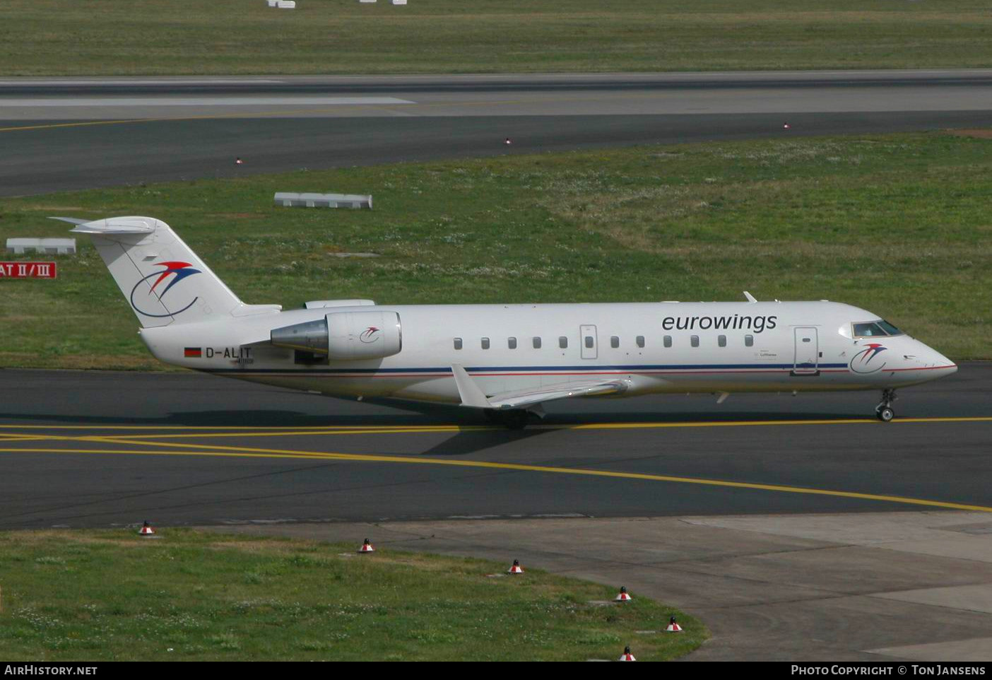 Aircraft Photo of D-ALIT | Bombardier CRJ-100ER (CL-600-2B19) | Eurowings | AirHistory.net #483558