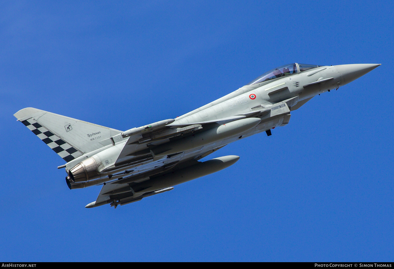 Aircraft Photo of MM7321 | Eurofighter F-2000A Typhoon | Italy - Air Force | AirHistory.net #483566