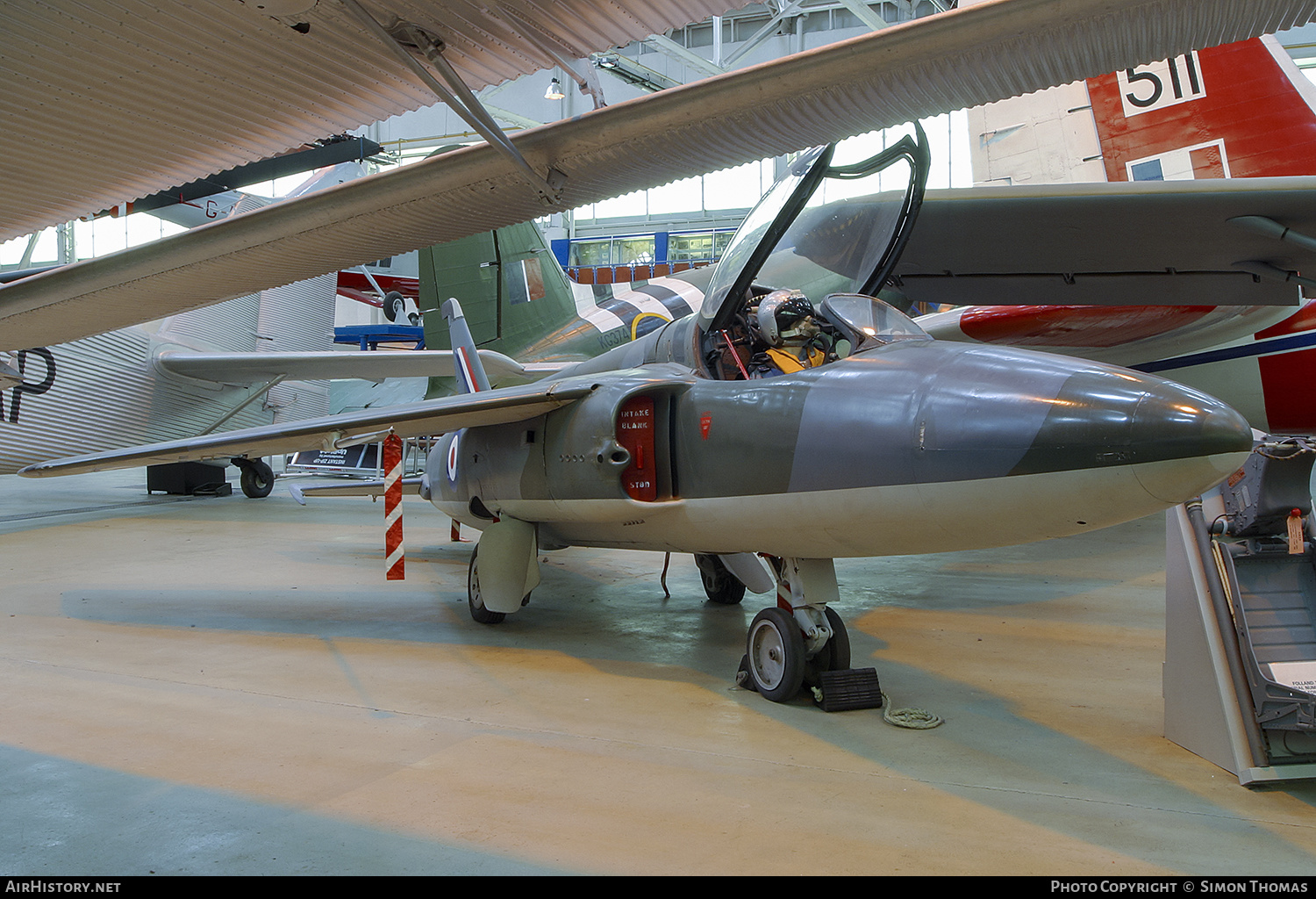 Aircraft Photo of XK724 | Folland Fo-141 Gnat F1 | UK - Air Force | AirHistory.net #483568