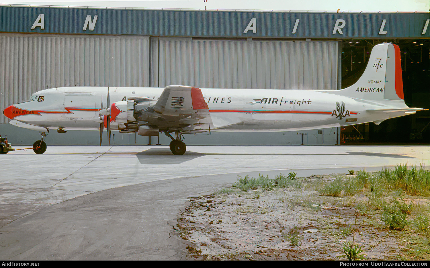 Aircraft Photo of N341AA | Douglas DC-7B(F) | American Airlines Freighter | AirHistory.net #483570