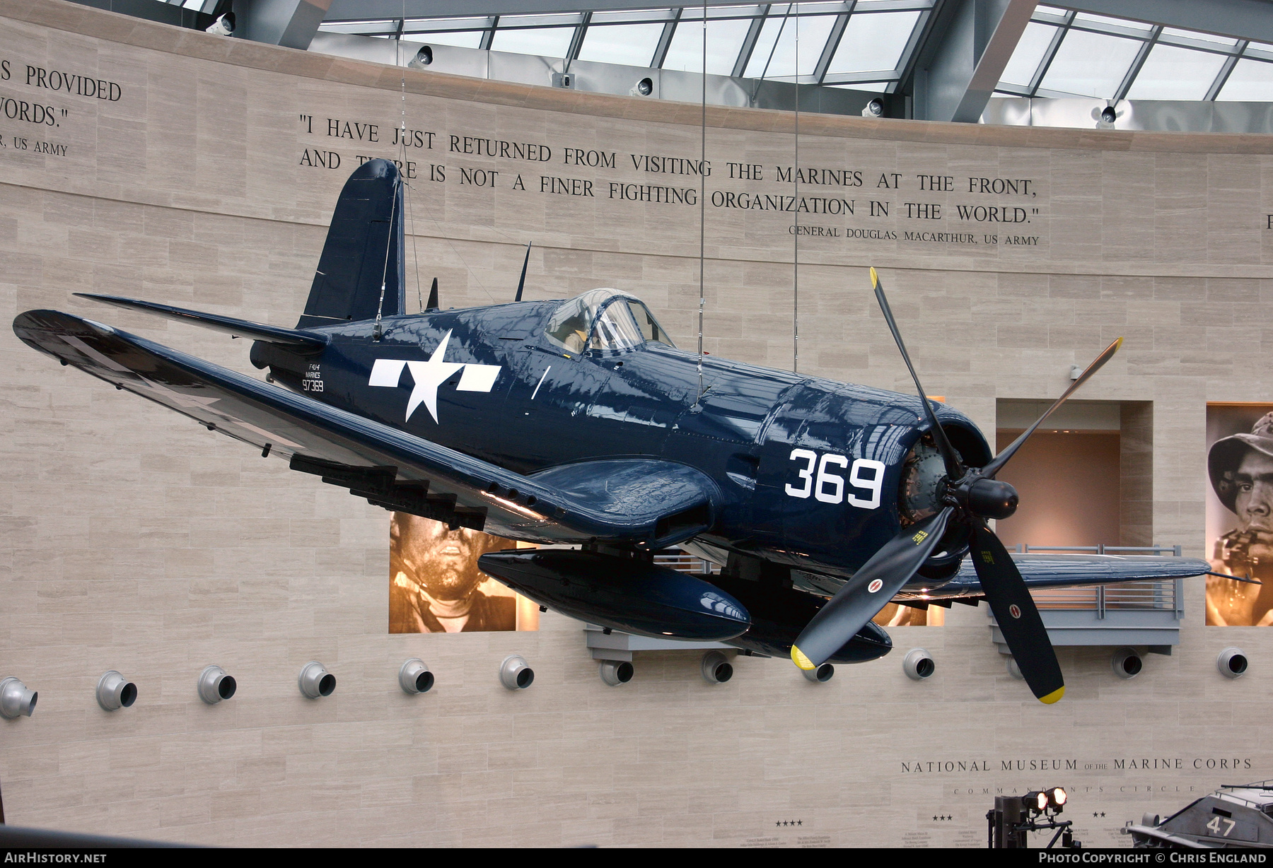 Aircraft Photo of 97369 | Vought F4U-4 Corsair | USA - Marines | AirHistory.net #483580